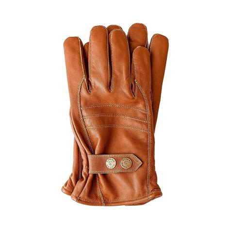 Men's Genuine Leather Fleece Lined Winter Gloves for Cold Weather - Br ...