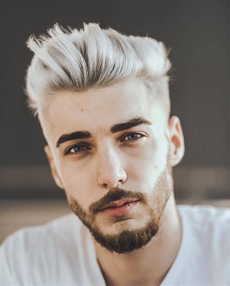Cabelo Neve Masculino - Tintura De Cabelo Branco Masculino