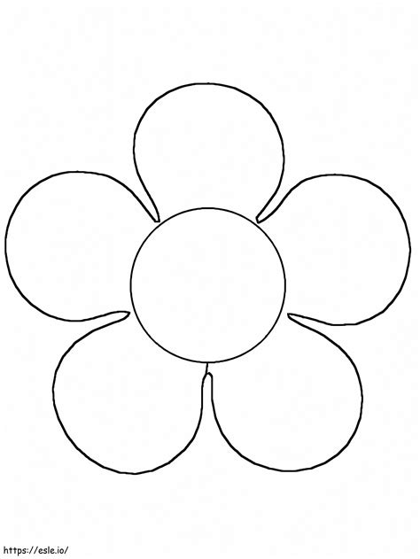 Easy Flower Shape Printable: Fun Craft Template - Printables for Everyone