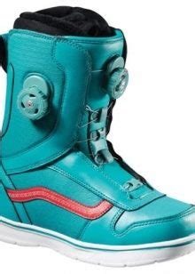 Ботинки для сноуборда Vans: модели сноубордической обуви