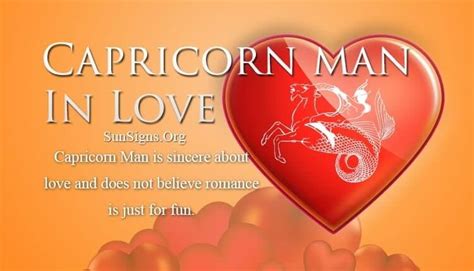 Capricorn Man In Love Personality Traits | SunSigns.Org