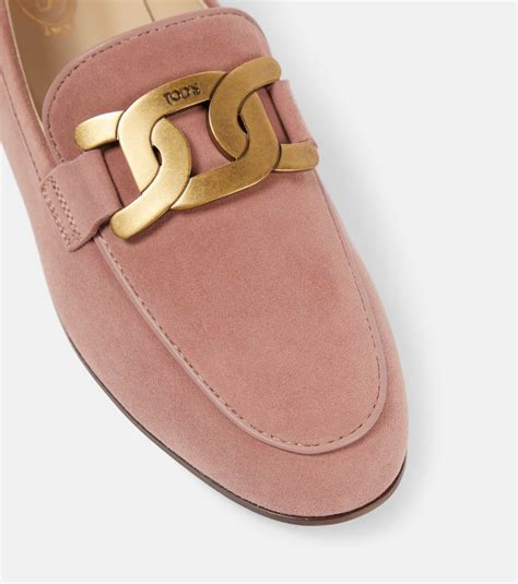 Tod's Kate suede loafers Tod's