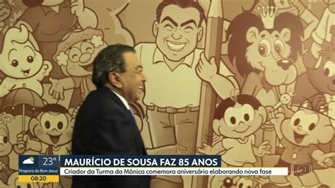Mauricio de Sousa completa 85 anos, e Turma da Mônica faz homenagem nas ...