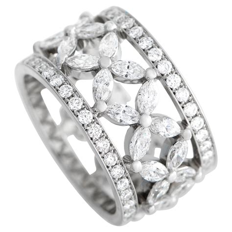 Tiffany and Co. Diamond Platinum Victoria Eternity Band Ring at 1stDibs