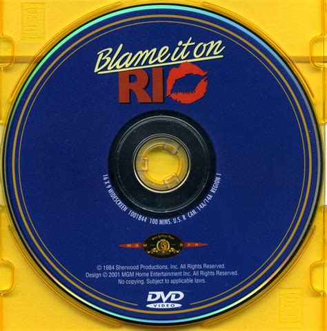Blame It On Rio DVD CD | DVD Covers | Cover Century | Over 1.000.000