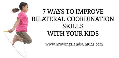 Improving Bilateral Coordination Skills in Kids