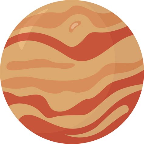 Planet Venus, illustration, vector on white background 13571012 Vector Art at Vecteezy