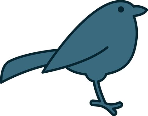 Bird Animal Filled Outline Icon Vector 5214774 Vector Art at Vecteezy