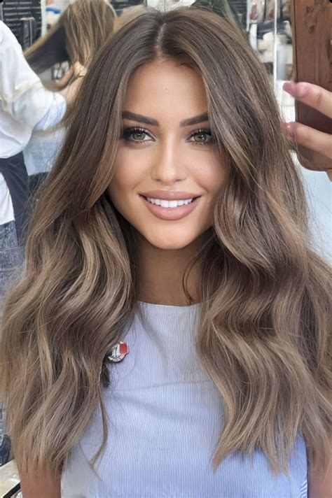 Ash Brown Hair Balayage, Light Ash Brown Hair, Brown Hair Inspo, Brown