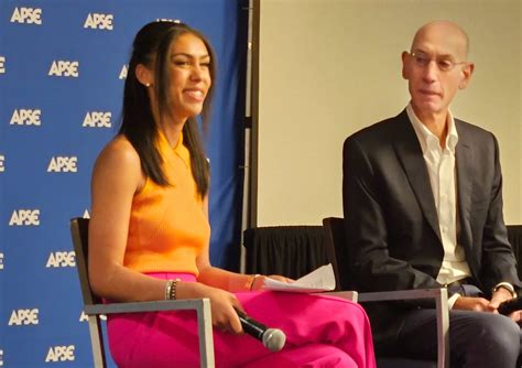 Adam Silver holds Q&A with APSE members during Las Vegas summer