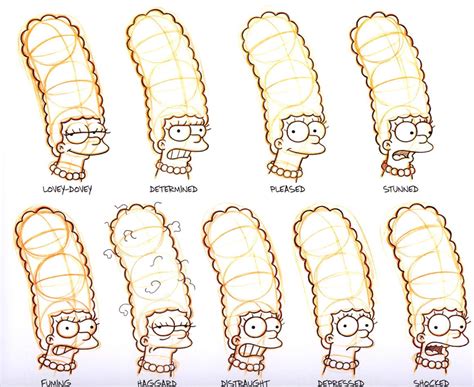 The Art of the Simpsons: 40+ Original Model Sheets | Simpsons drawings