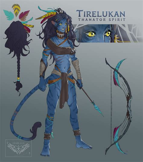 Na'vi oc commission by Dimirage666 on DeviantArt