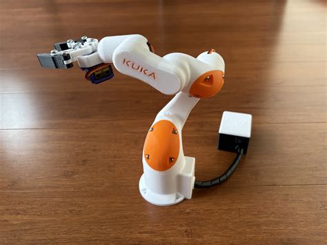 💪 4DOF Robotic Arm (Cobot KUKA based)・ STL File for 3D printing・Cults