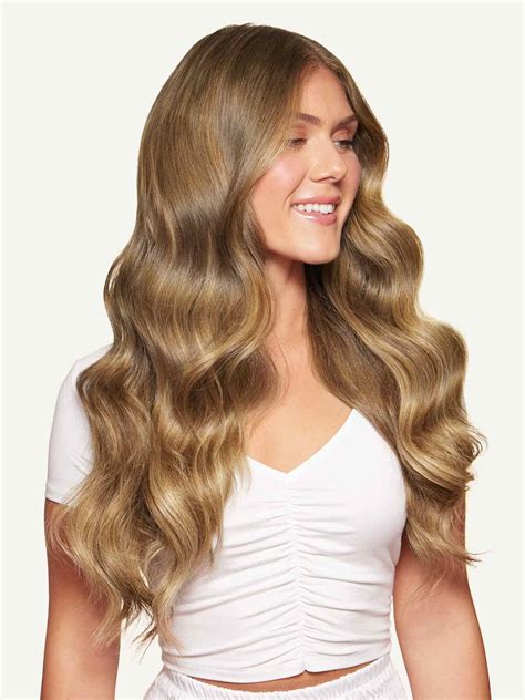 Balayage Hair Extensions | Seamless Bronde Balayage (Color 7T18-B, 180