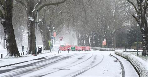 Live Nottingham weather updates as yellow warning issued for more snow - Nottinghamshire Live