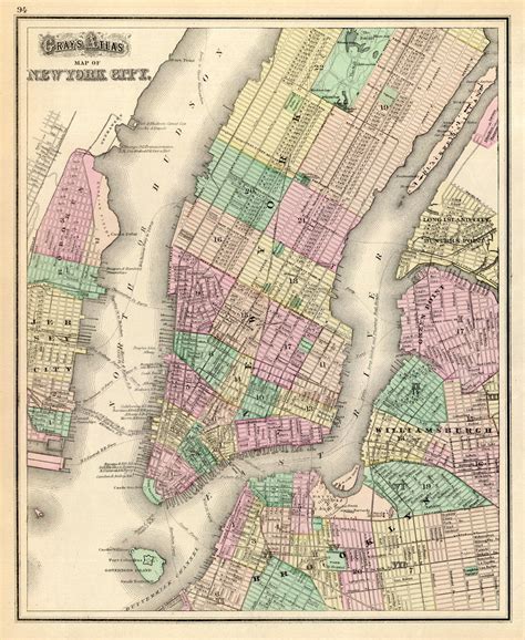 (NY.-N.Y.) Map Of New York City – The Old Map Gallery