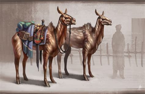 beast  burden  zhrayde beast fantasy beasts creature concept