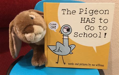 Caramel reviews The Pigeon HAS to Go to School! by Mo Willems – BookBunnies