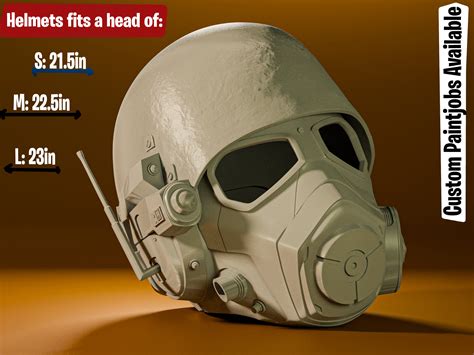 Fallout TV Series NCR Ranger Helmet Cosplay 3D Print 3D Printed Helmet ...