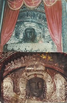 imagine impresionanta  icoanei sfantului arhanghel mihail doxologia