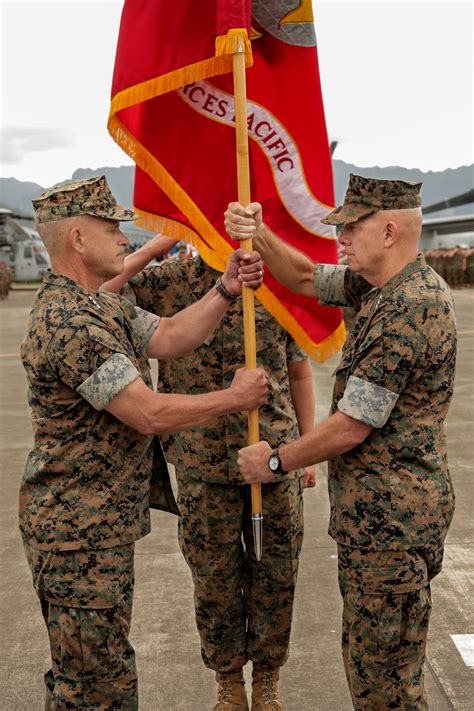 U.S. Marine Corps Forces, Pacific, Change of Command; Lt. Gen. Berger ...