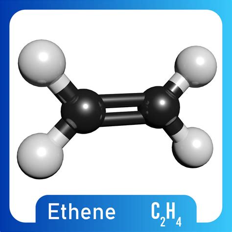 Ethene 3D Model Ethylene C2H4 free 3D model | CGTrader
