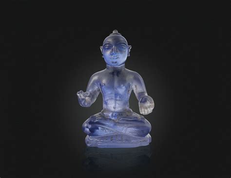 A CARVED SAPPHIRE HINDU SAINT | Christie's