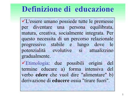 Educazione