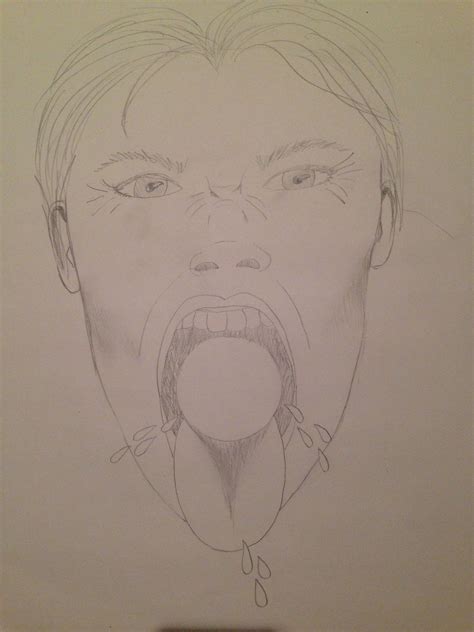 Glory hole face 1 with head and hair | Sketches, Glory hole, Male sketch
