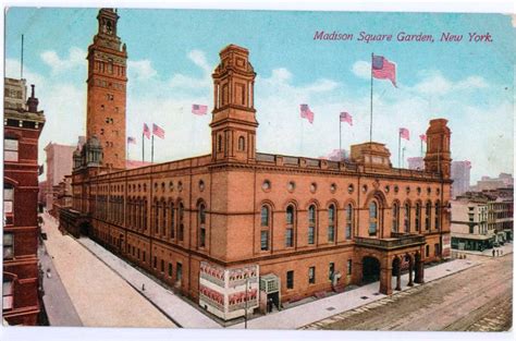 daytonian  manhattan stanford whites lost  madison square garden