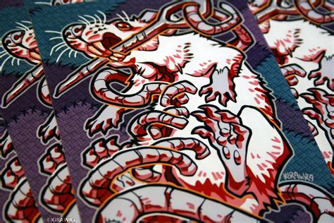 Glossy Art Print: Stitched — Weasyl