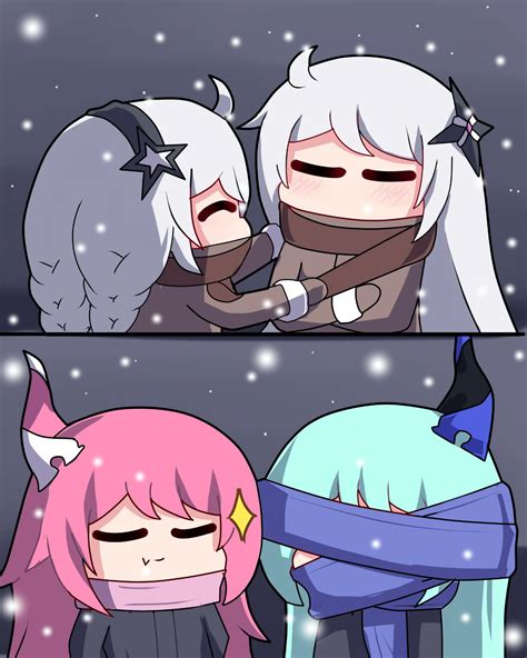 Marin Liekuriva on Twitter: "Keep your twin warm ️ #HonkaiImpact3rd
