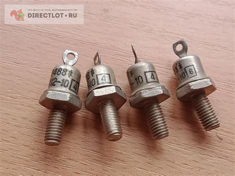 Диод Д212-10-4 10 ампер, 400 вольт. Четыре штуки одним лотом. купить в ...