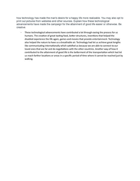 Technology explain - 123 - how technology has made the man's desire for