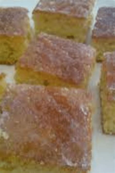 Lemon Drizzle Tray Bake Cake - Yummy Recipes