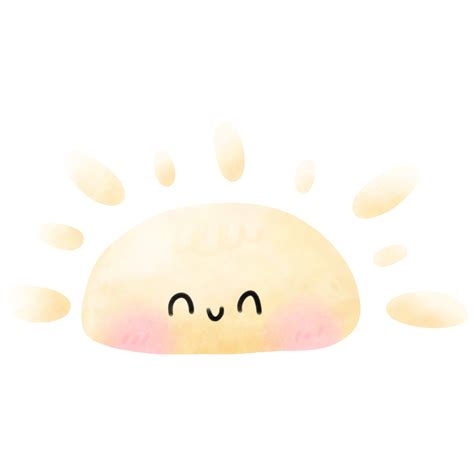 Cute sunny illustration 16733724 PNG