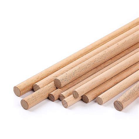 Rod, Cylindrical, Size: 10 X 100mm - Wood - Charleston Scientific
