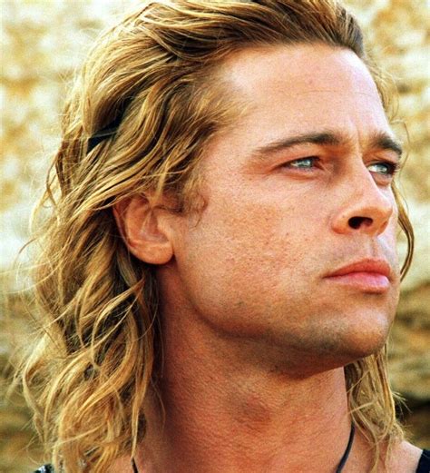 Brad Pitt Troy Hair