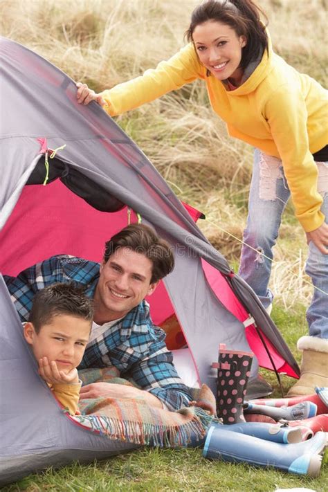 family camping  tent stock image image  activity