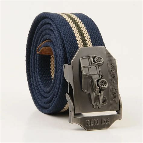 Canvas Belt For Men Gay Striped Buckle Leather Belt Designer Belts ...