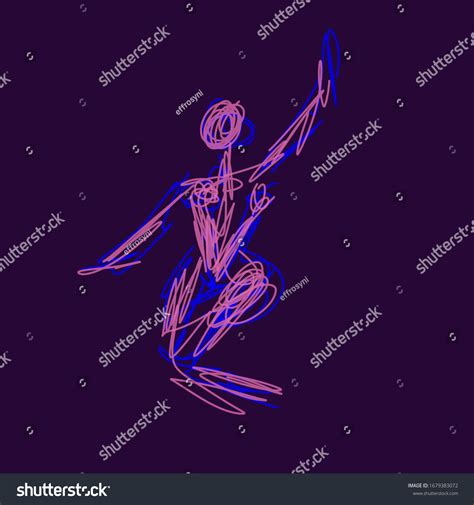 Woman Body Nude Sketch Design Stock Illustration 1679383072 | Shutterstock