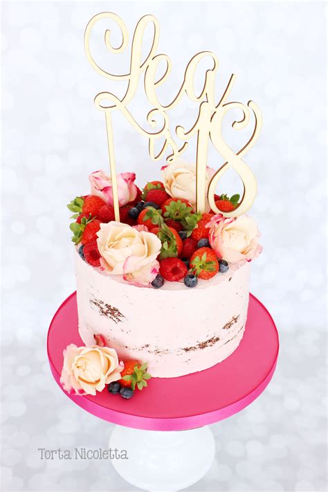 Pin on Cakes | Cake, 18th birthday cake, Birthday cake