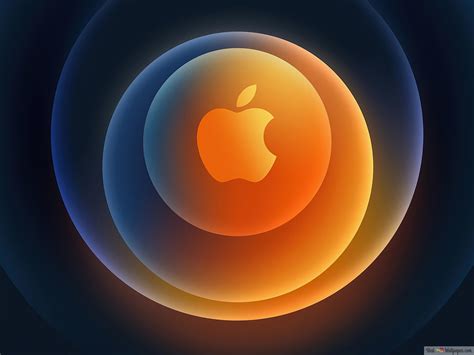 iPhone 12 Apple Logo 4K wallpaper download