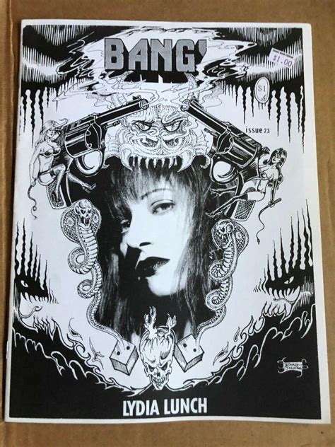 Music Fanzine BANG! MAGAZINE #23 Lydia Lunch / Kristy Swanson