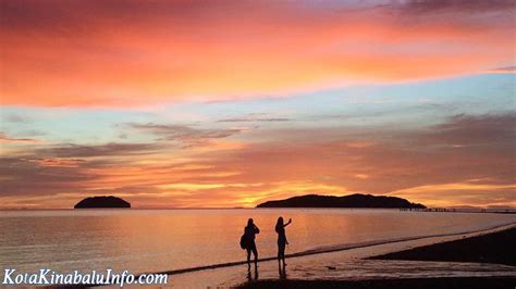 tanjung aru beach kota kinabalu info