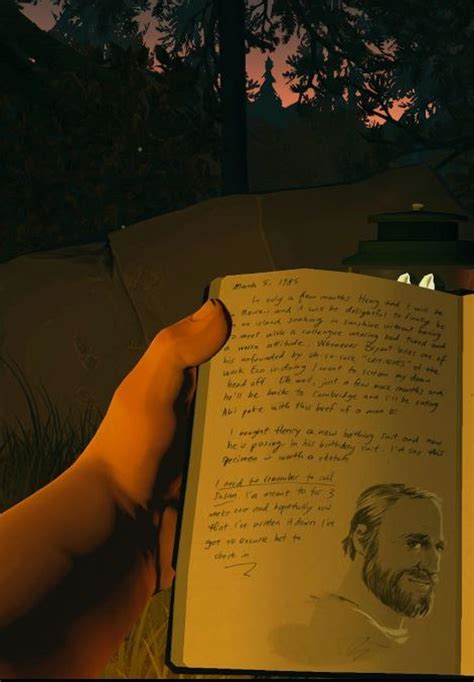 Julia's Journal - A Transcript : r/Firewatch