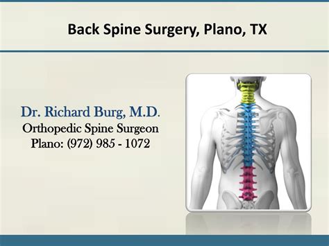 PPT - Back Spine Surgery Plano, TX PowerPoint Presentation, free