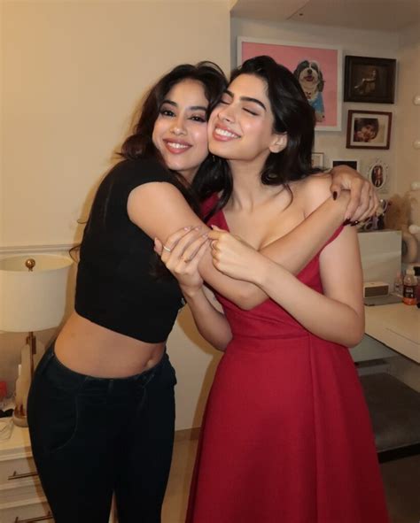 janhvi khushi  hottest sister duo  town