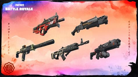 All new weapons in Fortnite Chapter 6, Season 1 | esports.gg