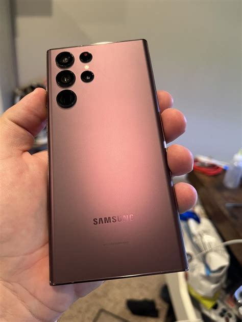 Samsung Galaxy S22 Ultra - Verizon, Burgundy, 128GB, 8GB, SM-S908U ...